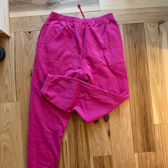 POPPI let’s be friends with benefits pink jogger sweatpants - Picture 4 of 4